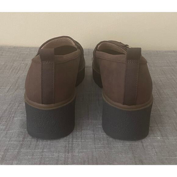 New SOUL Naturalizer Joyla Size 7.5 Brown Suede Leather Loafers - Picture 6 of 12